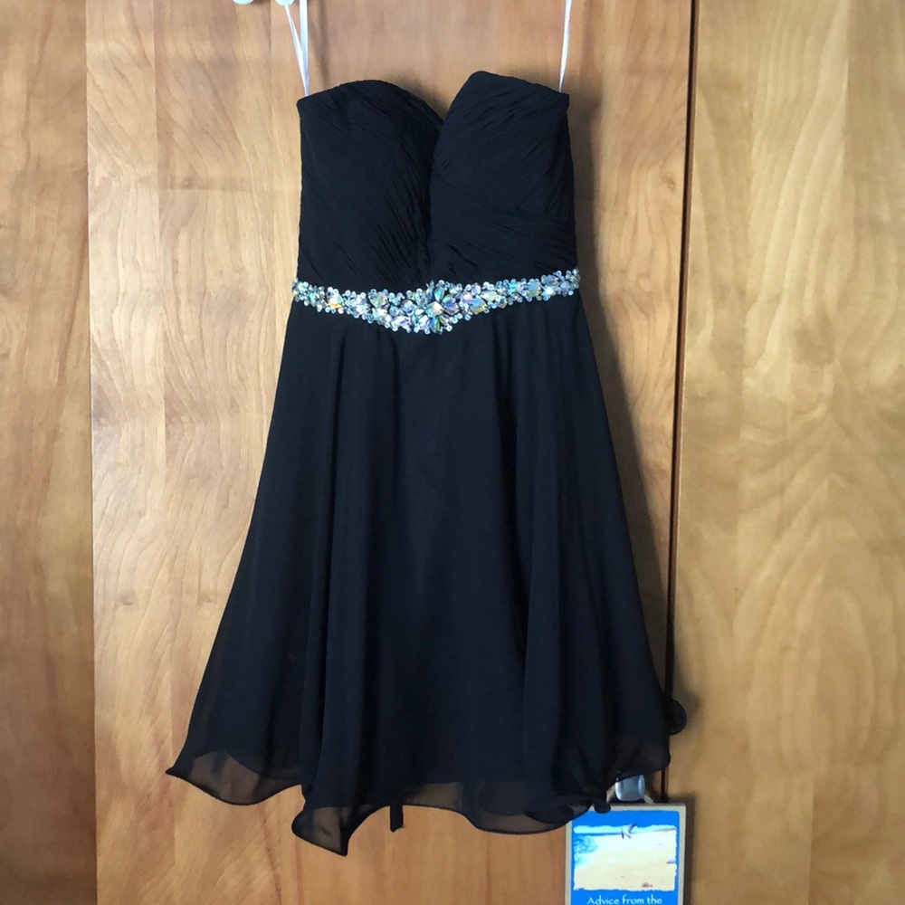 Black Hoco/Prom dress